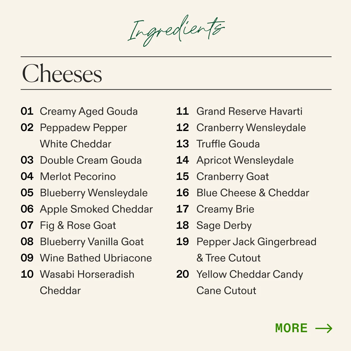 Holiday Large Cheese Board (No Meat) - Image 3