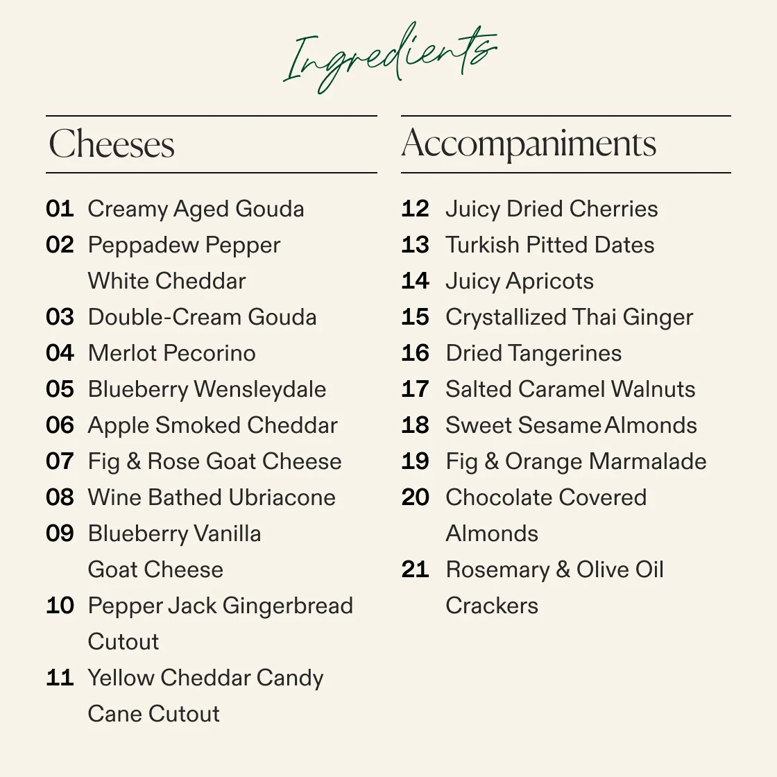 Holiday Medium Cheese Board (No Meat) - Image 3