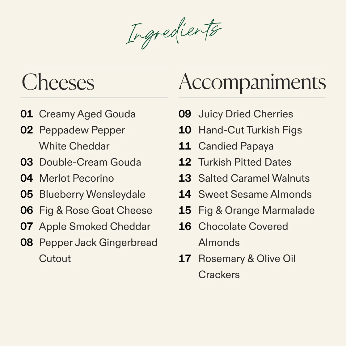 Holiday Classic Cheese Board (No Meat) - Image 3