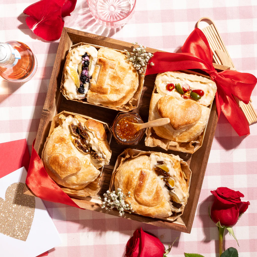 "I Love You" Valentine's Baked Brie Board - E-Gift - Image 2