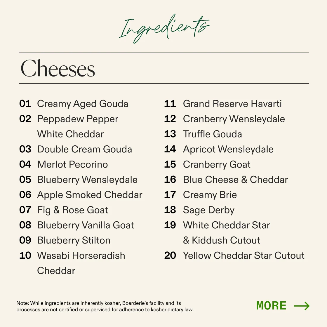 Jewish Holiday Large Cheese Board (No Meat) - Image 4