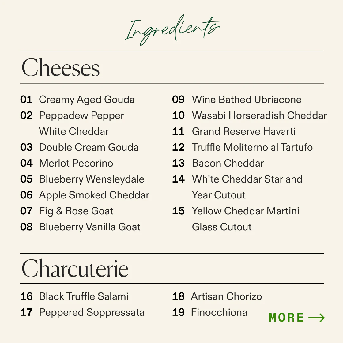 New Year's Large Cheese & Charcuterie Board - Image 3