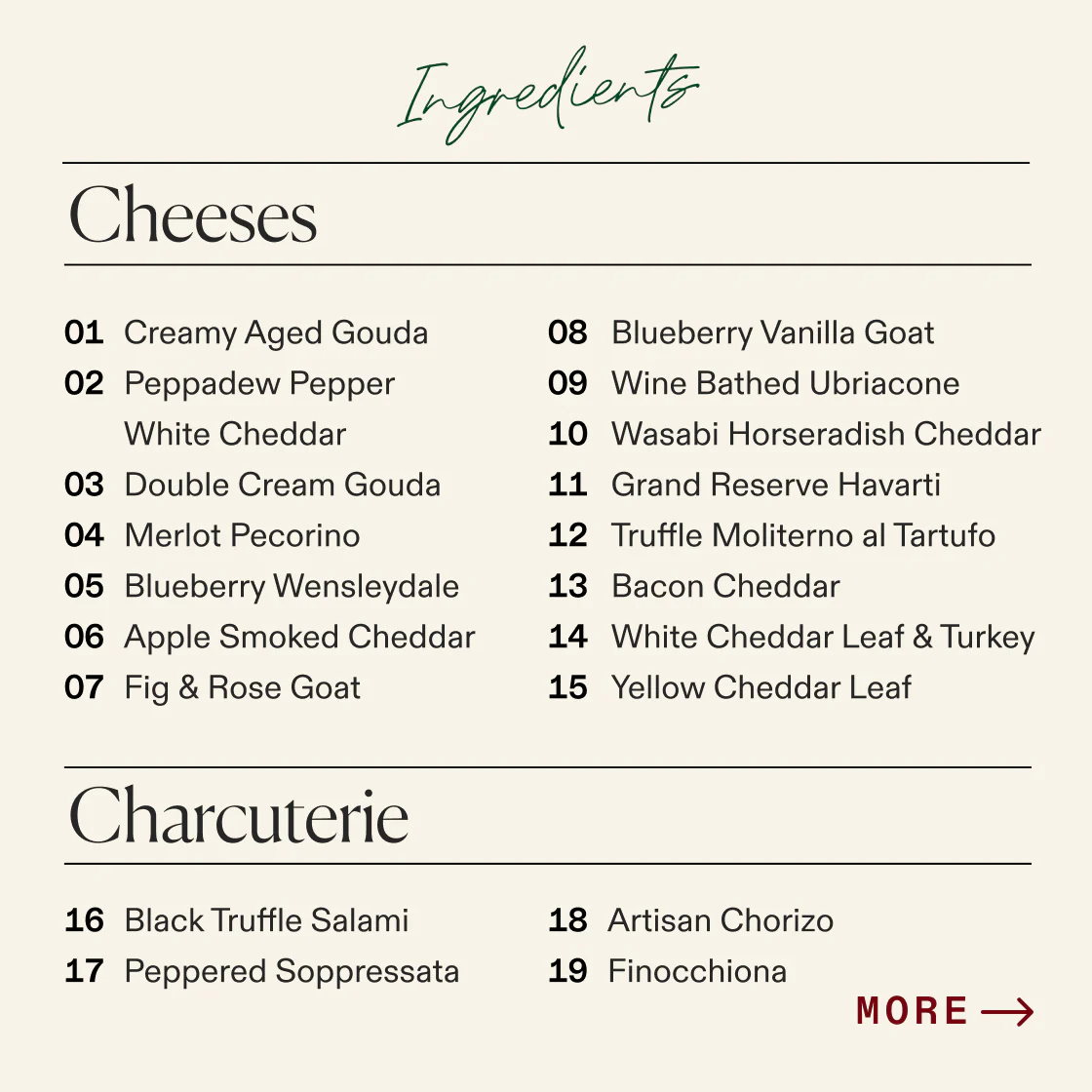 Thanksgiving Large Cheese & FALLcuterie Board - Image 3