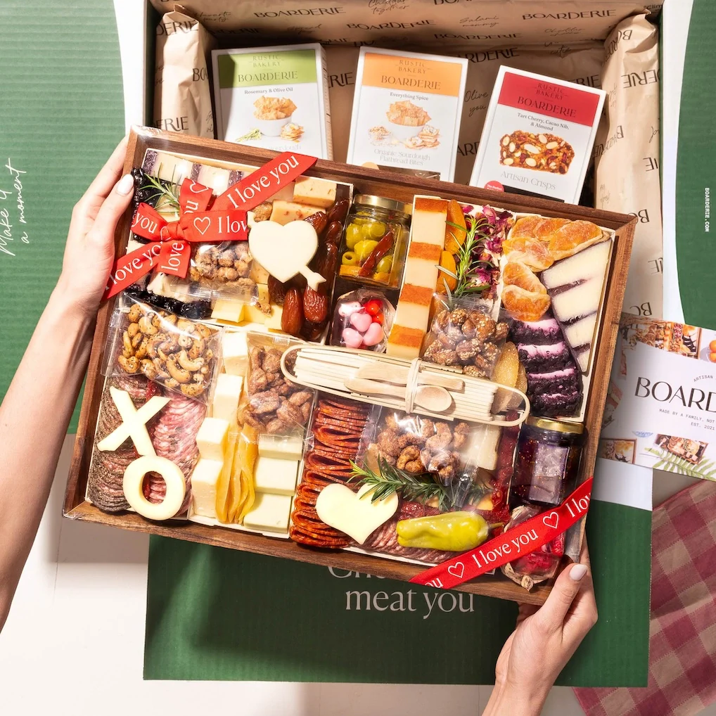 Valentine's Large Cheese & Charcuterie Board - Image 3