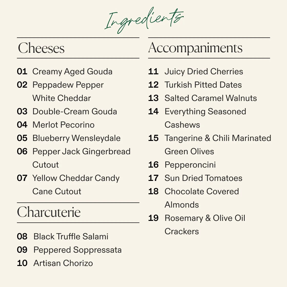Holiday Classic Cheese & Charcuterie Board - Image 3