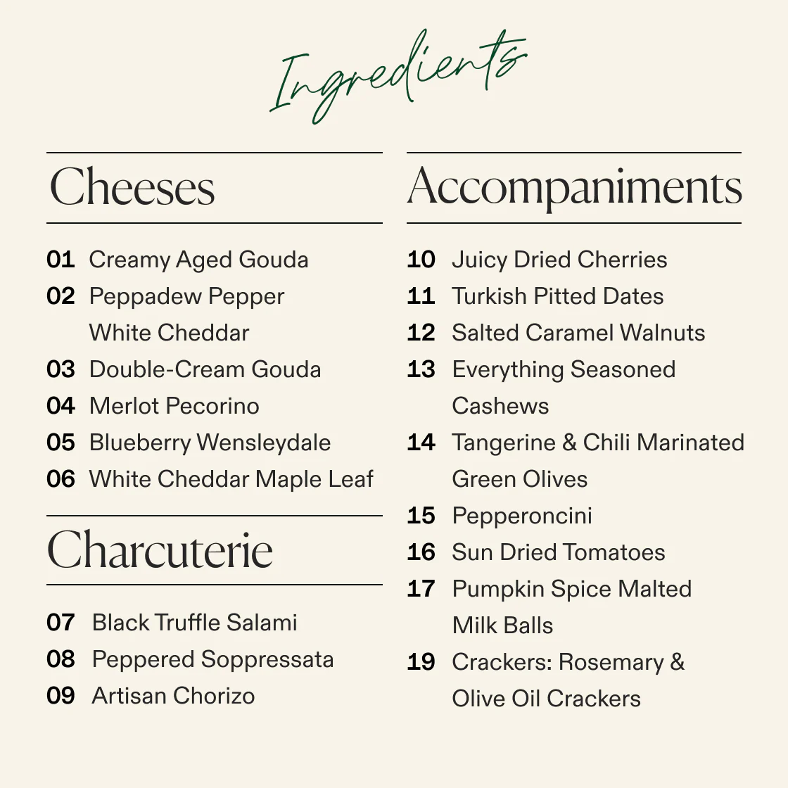 Thanksgiving Classic Cheese & FALLcuterie Board - Image 3