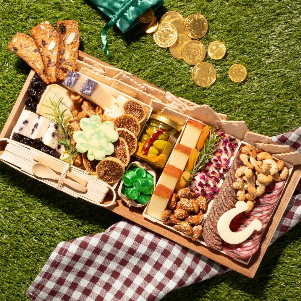 St. Patrick's Medium Cheese & CharLUCKY Board - E-Gift