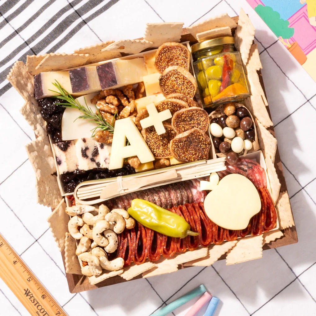 Teacher Appreciation Classic Cheese & Charcuterie Board