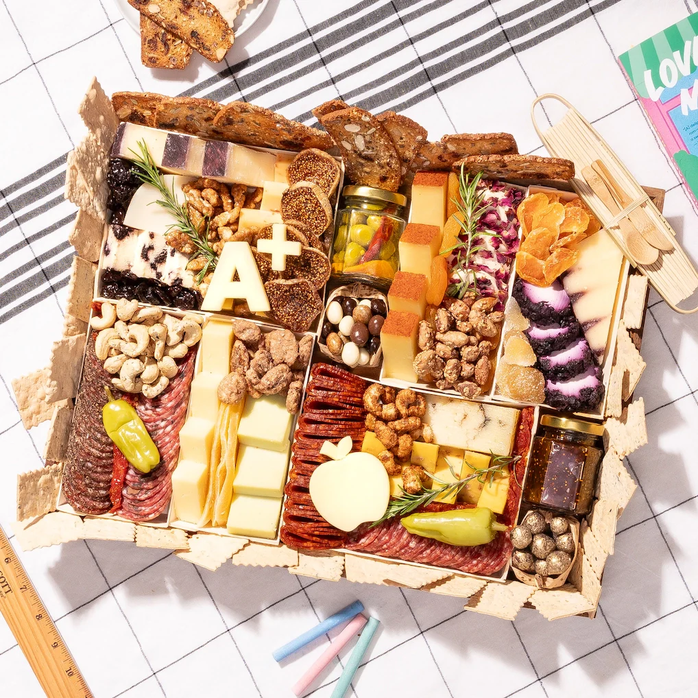 Teacher Appreciation Large Cheese & Charcuterie Board - E-Gift