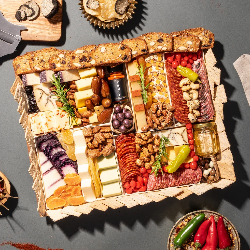 TRUFF x Boarderie: Large Truffle Cheese & Charcuterie Board - E-Gift
