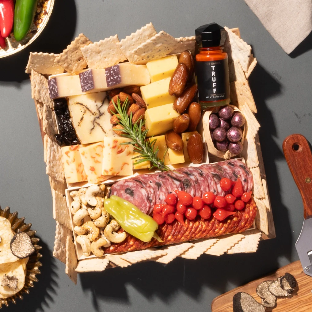 TRUFF x Boarderie: Truffle Cheese & Charcuterie Board - E-Gift