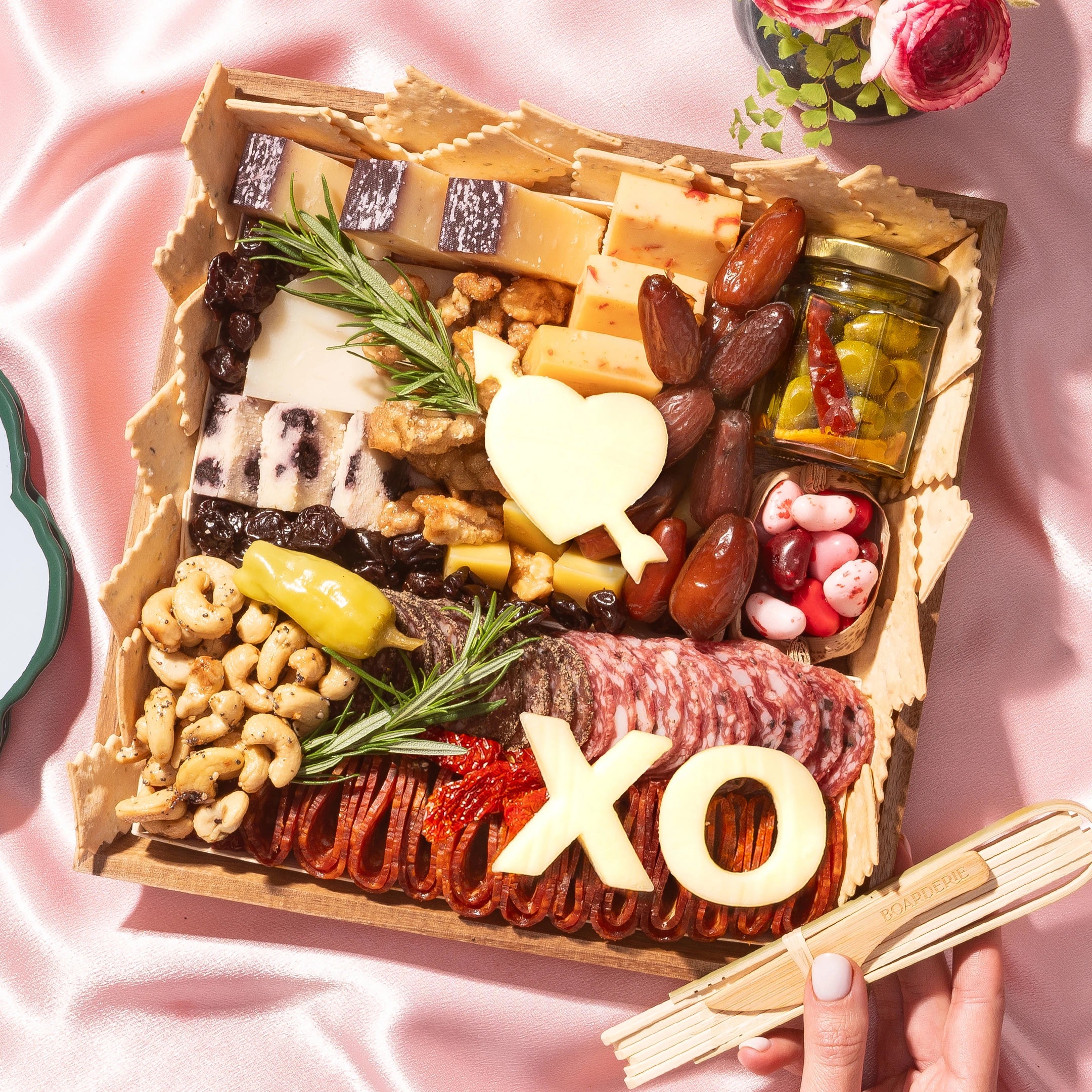 Valentine's Classic Cheese & Charcuterie Board - E-Gift